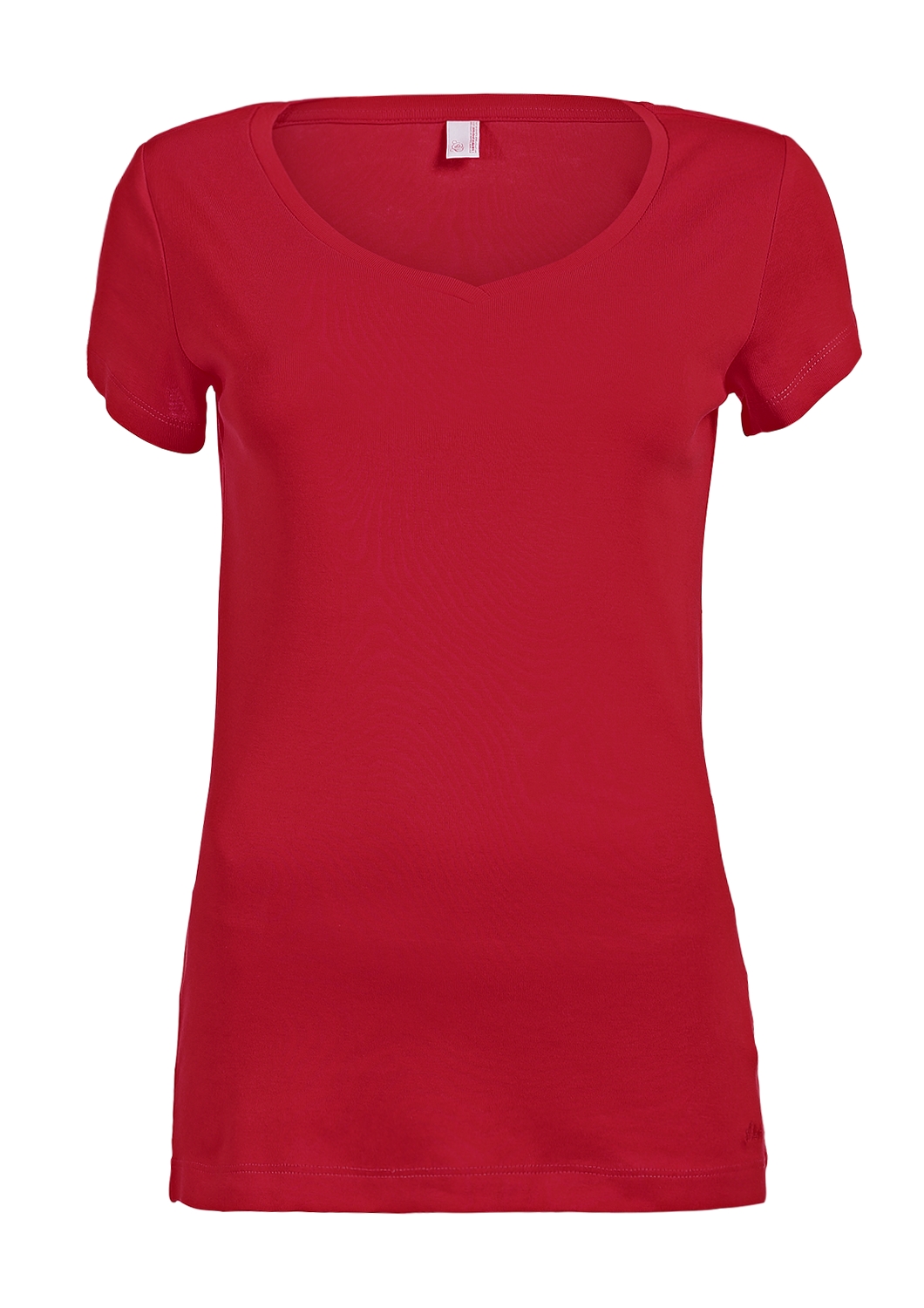 T-Shirt mit V-Ausschnitt
