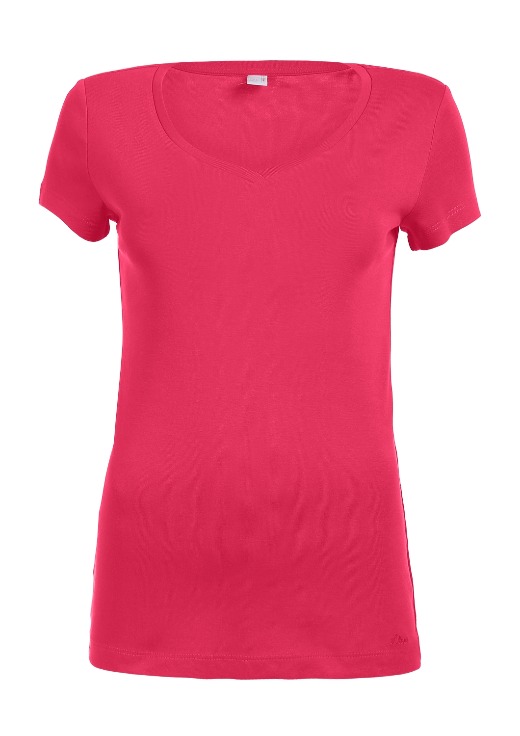 T-Shirt mit V-Ausschnitt