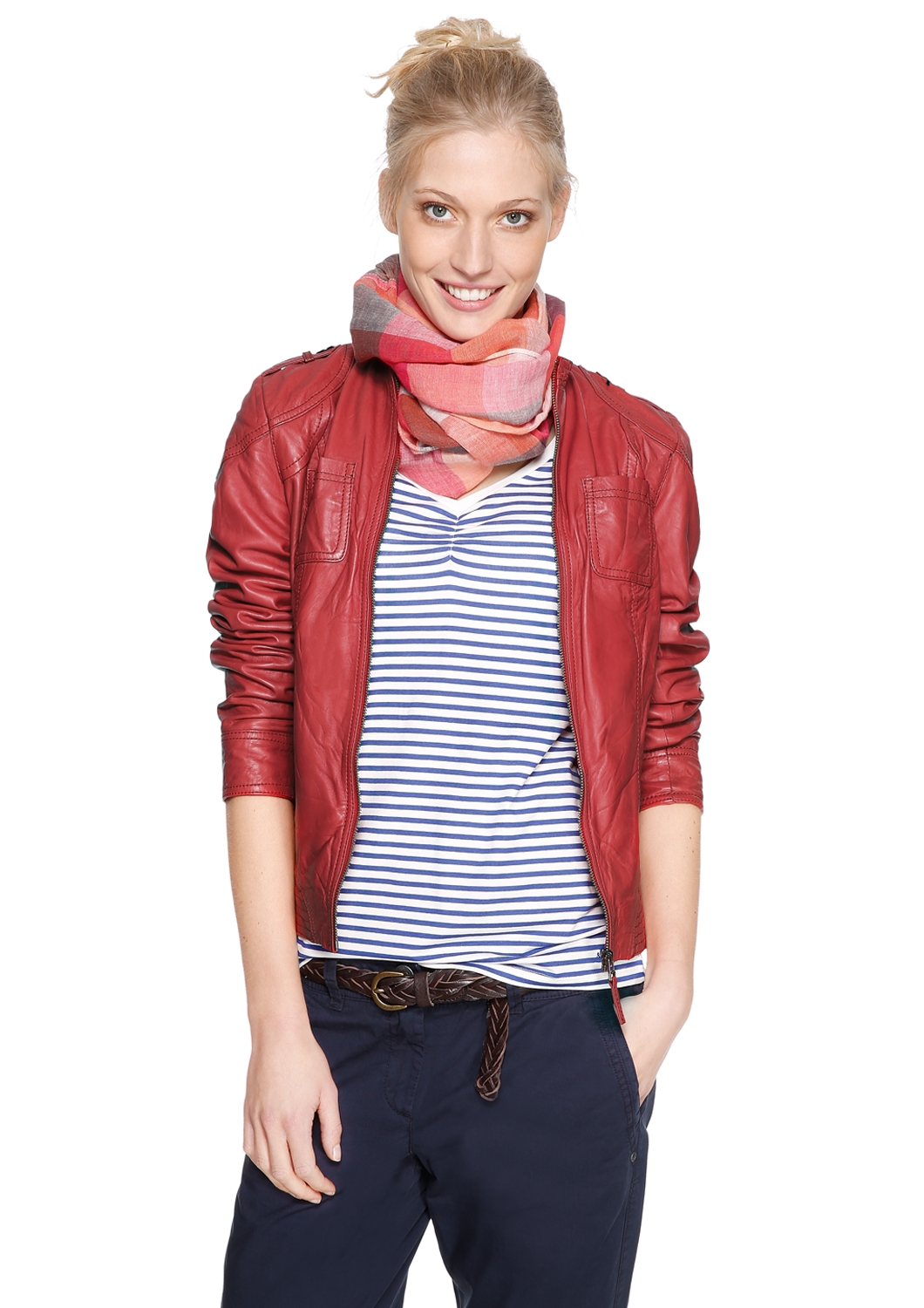 Lederjacke