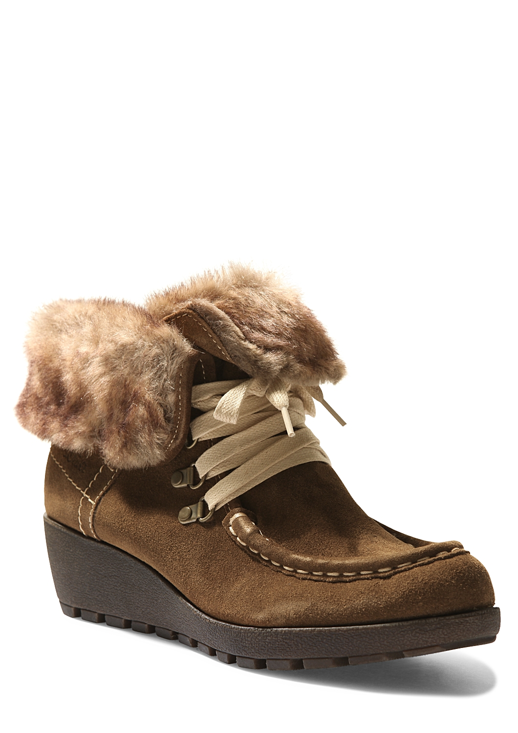 Schn&uuml;r-Stiefelette
