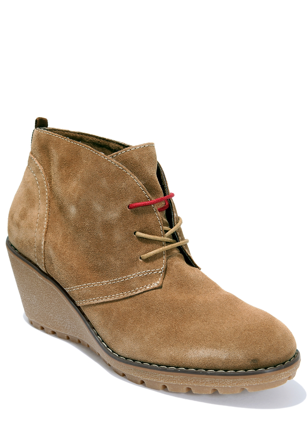 Wedge-Stiefelette
