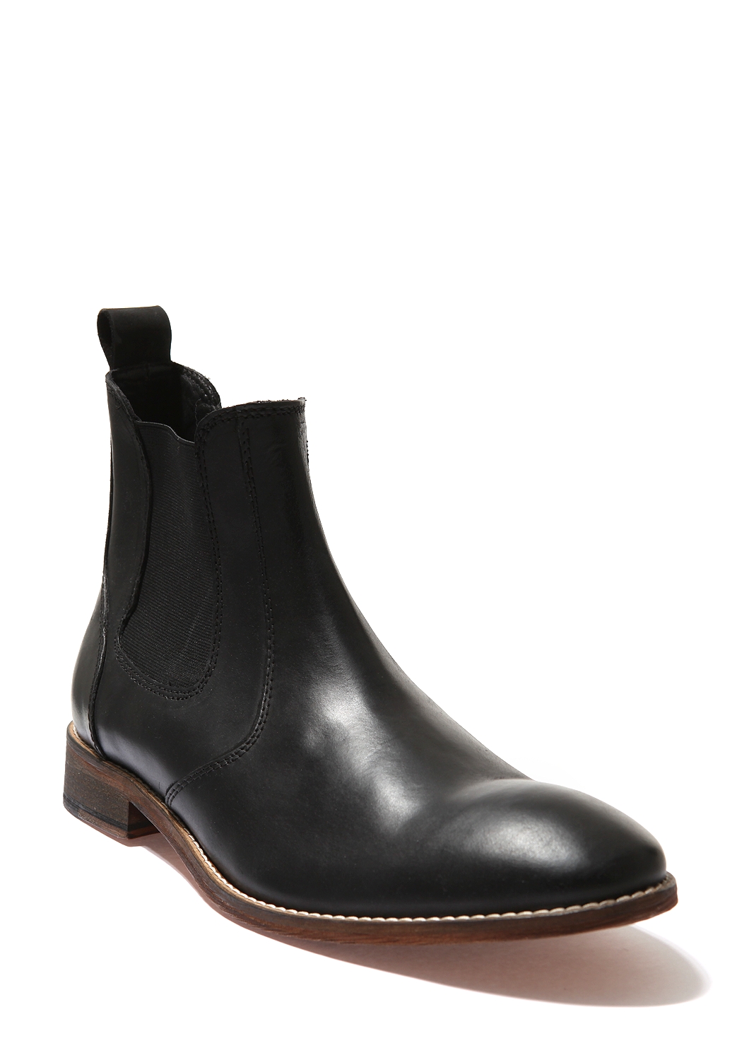 Leder-Stiefelette