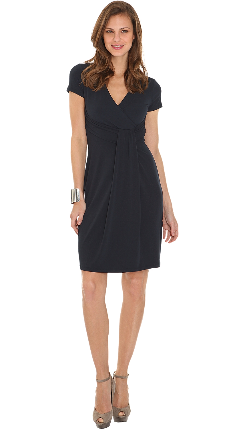 Drap&eacute;-Kleid