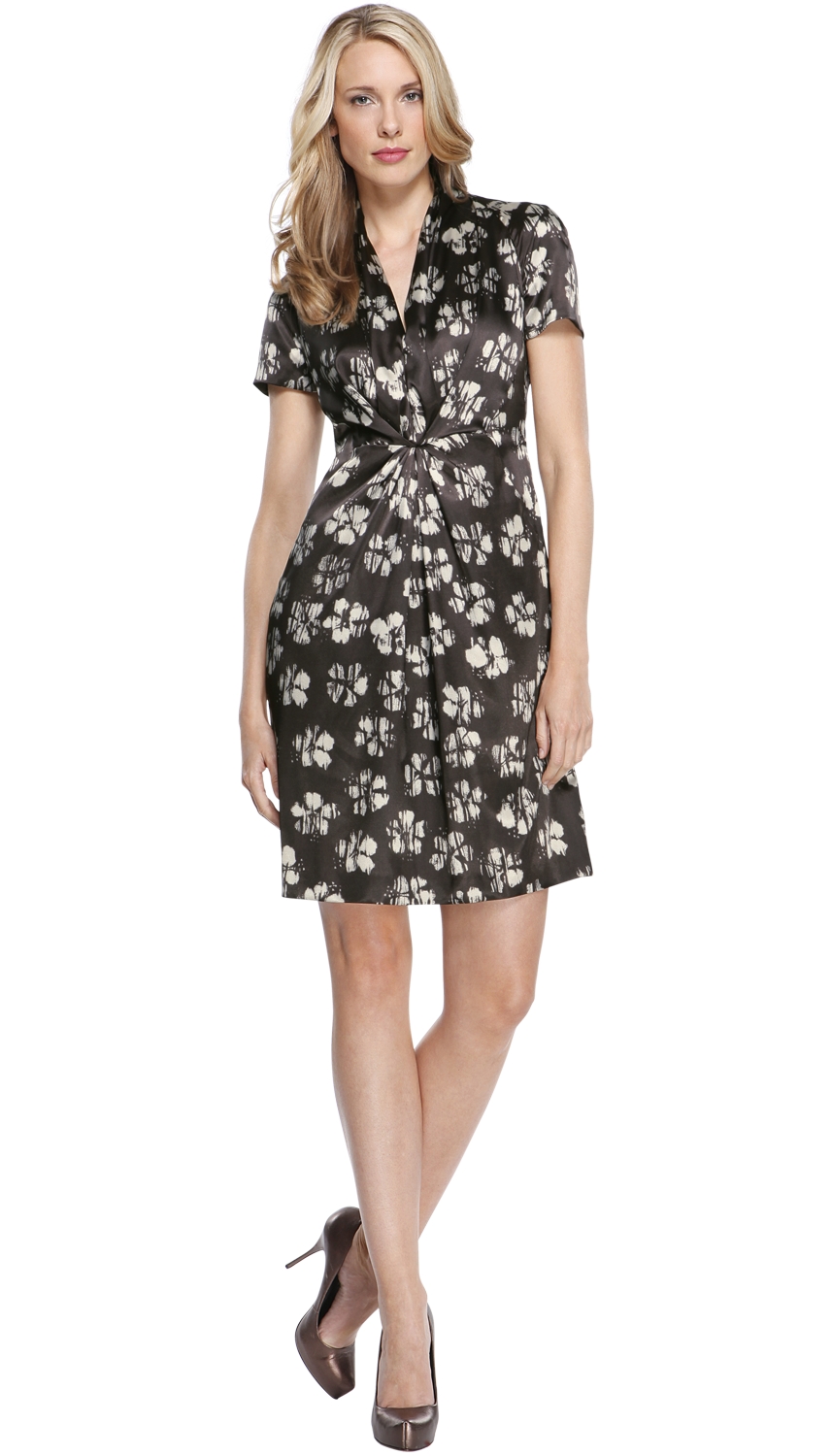 Satin-Kleid