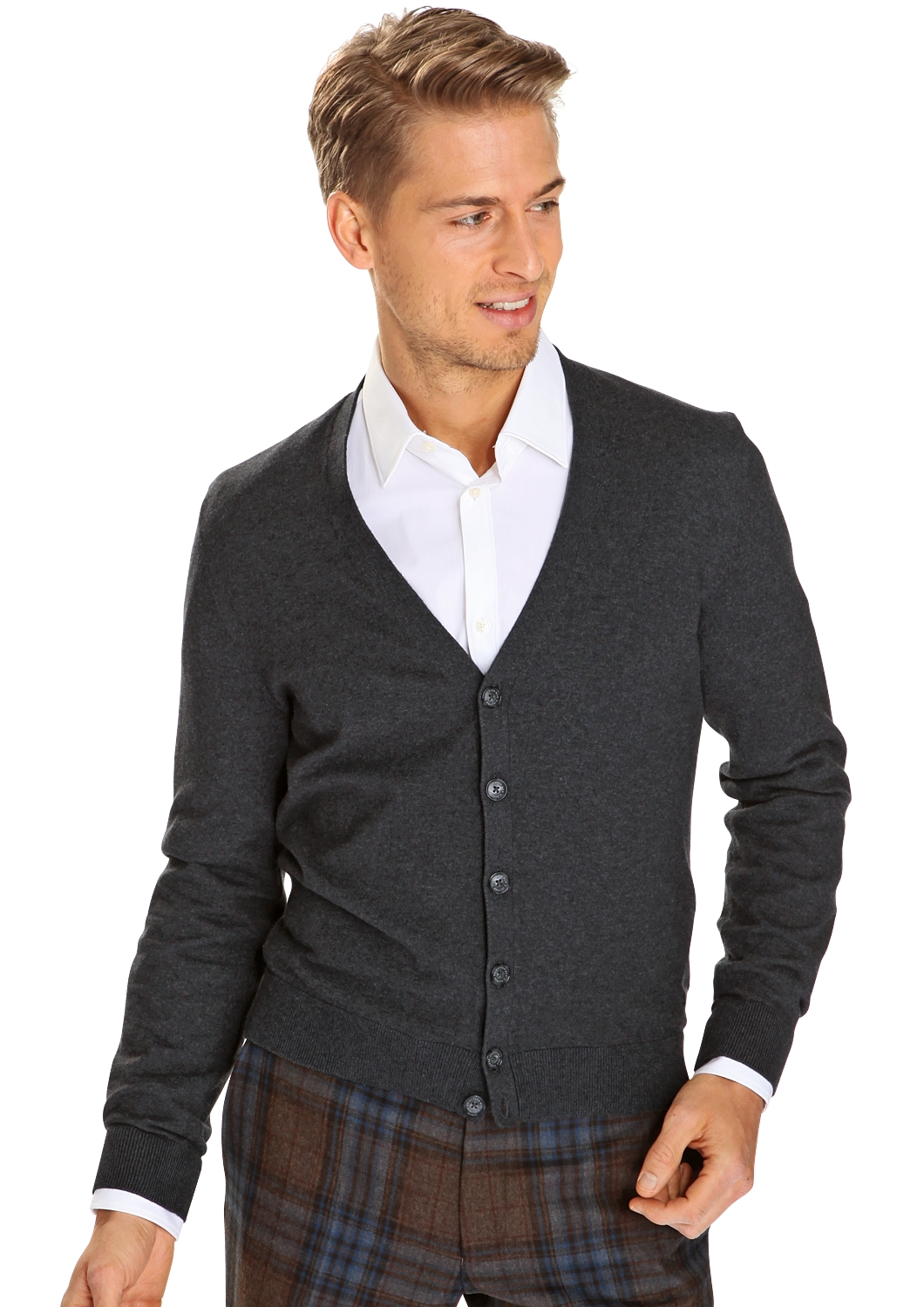 Feinstrickjacke
