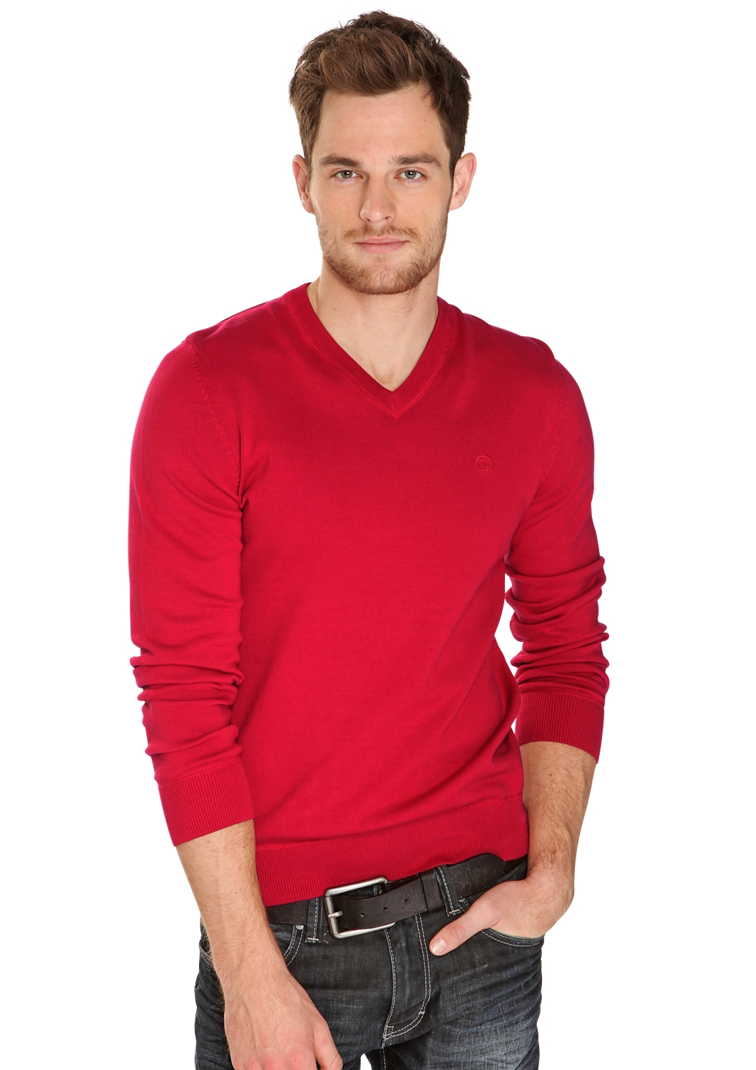 V-Neck-Pullover