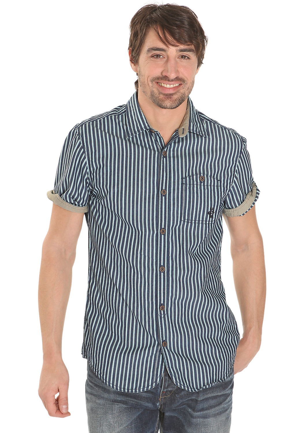 Streifenhemd - Slim Fit