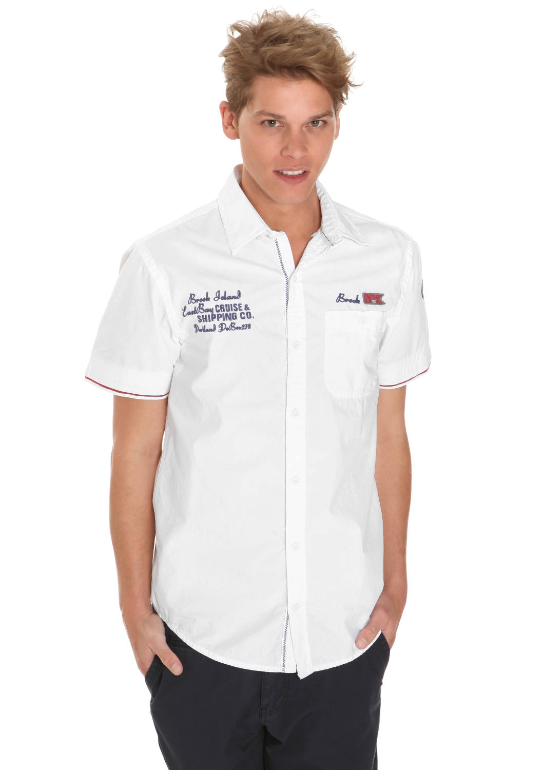 Kurzarmhemd- Slim Fit