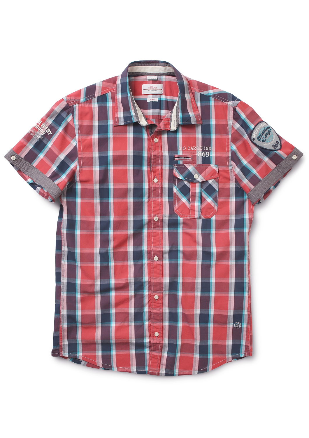 Kurzarmhemd &ndash; Slim Fit