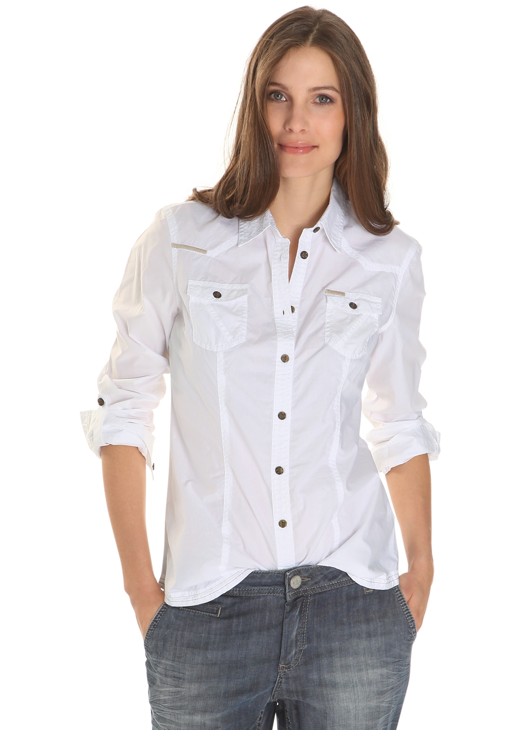 Baumwollbluse