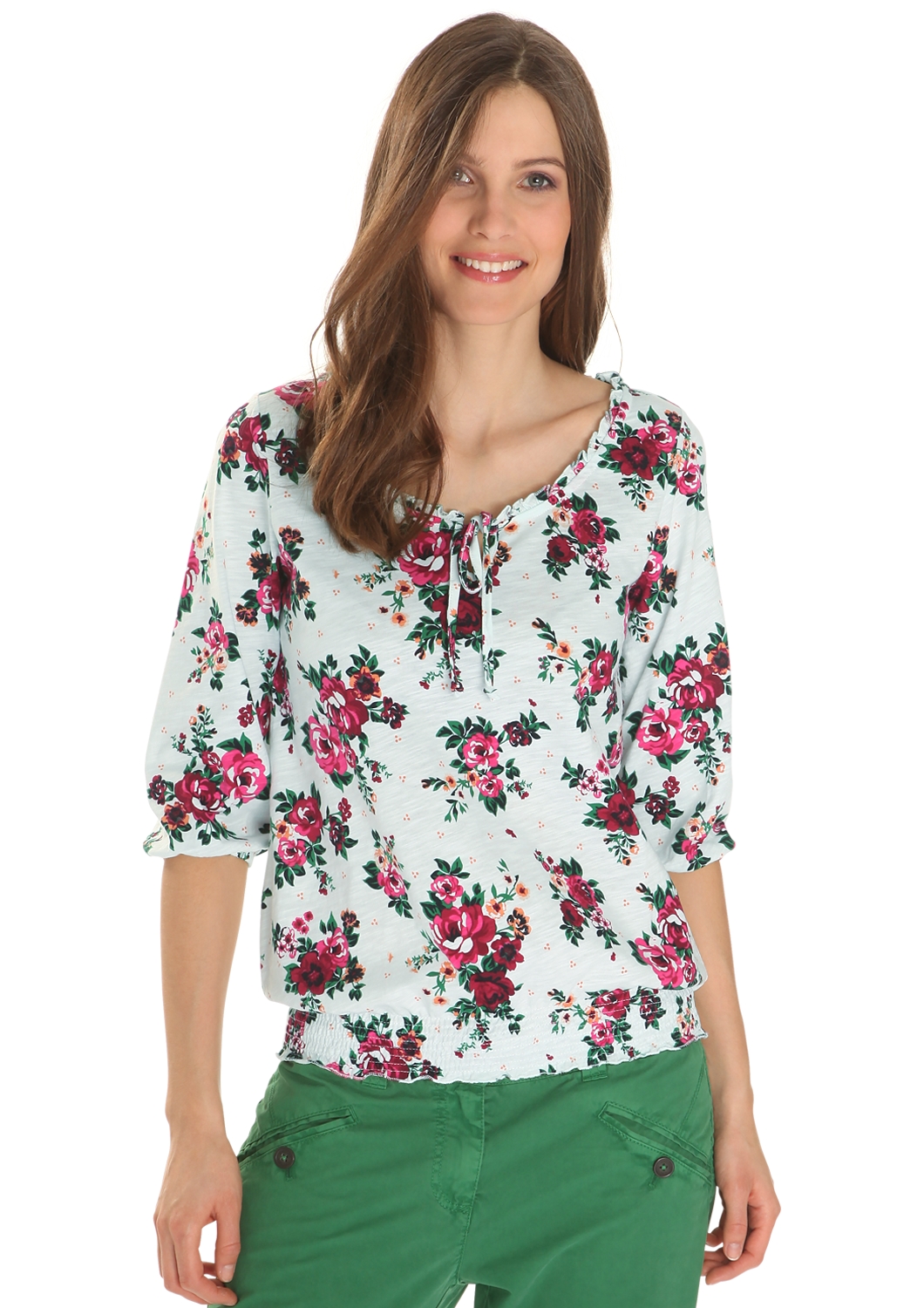 Blumen-Shirt