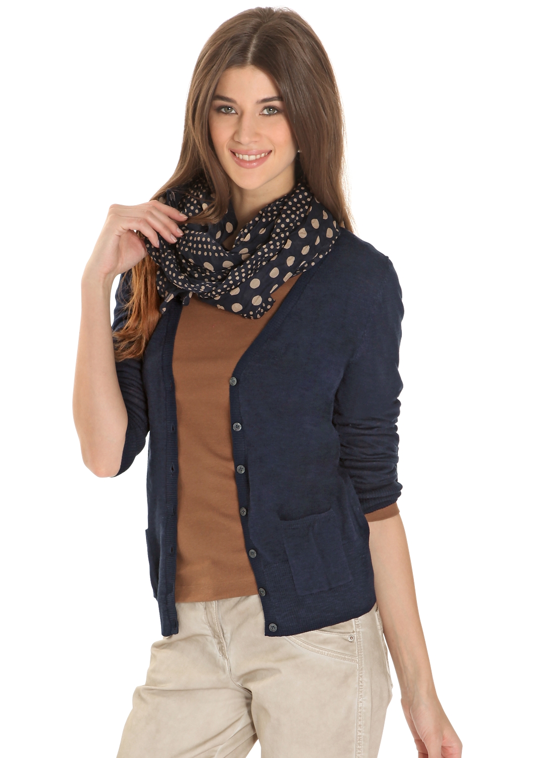 Feinstrickjacke
