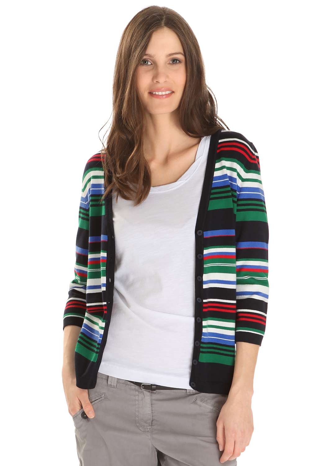 Feinstrickjacke