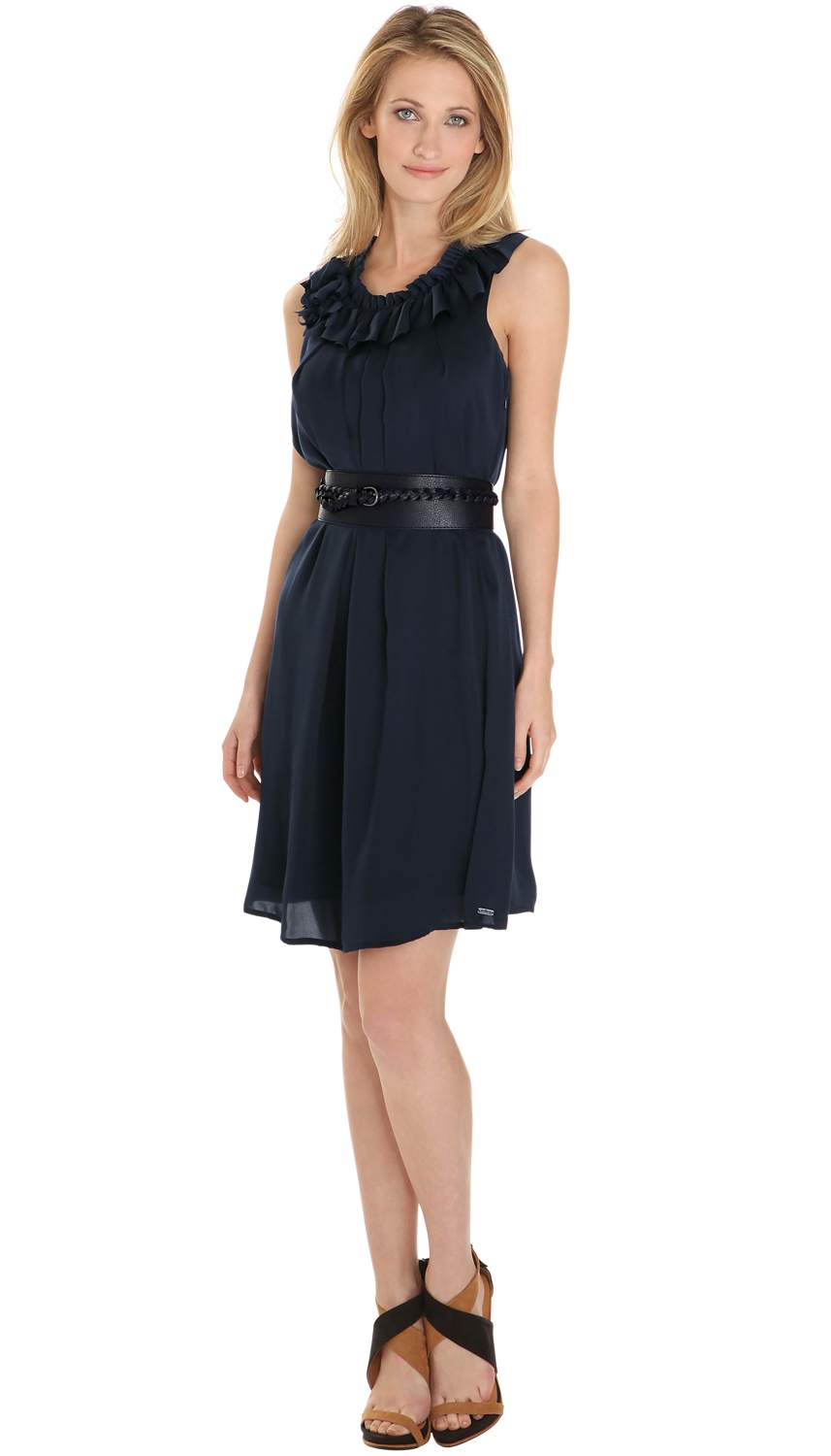 Chiffon-Kleid