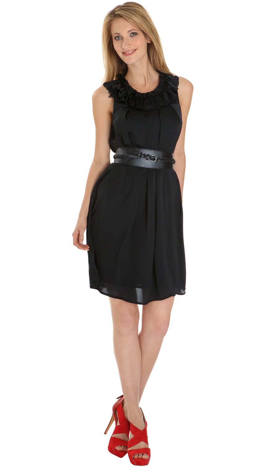Chiffon-Kleid