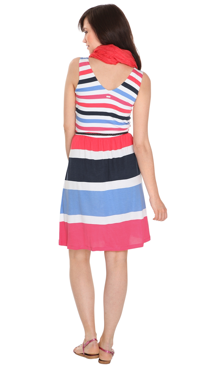 Gestreiftes Kleid