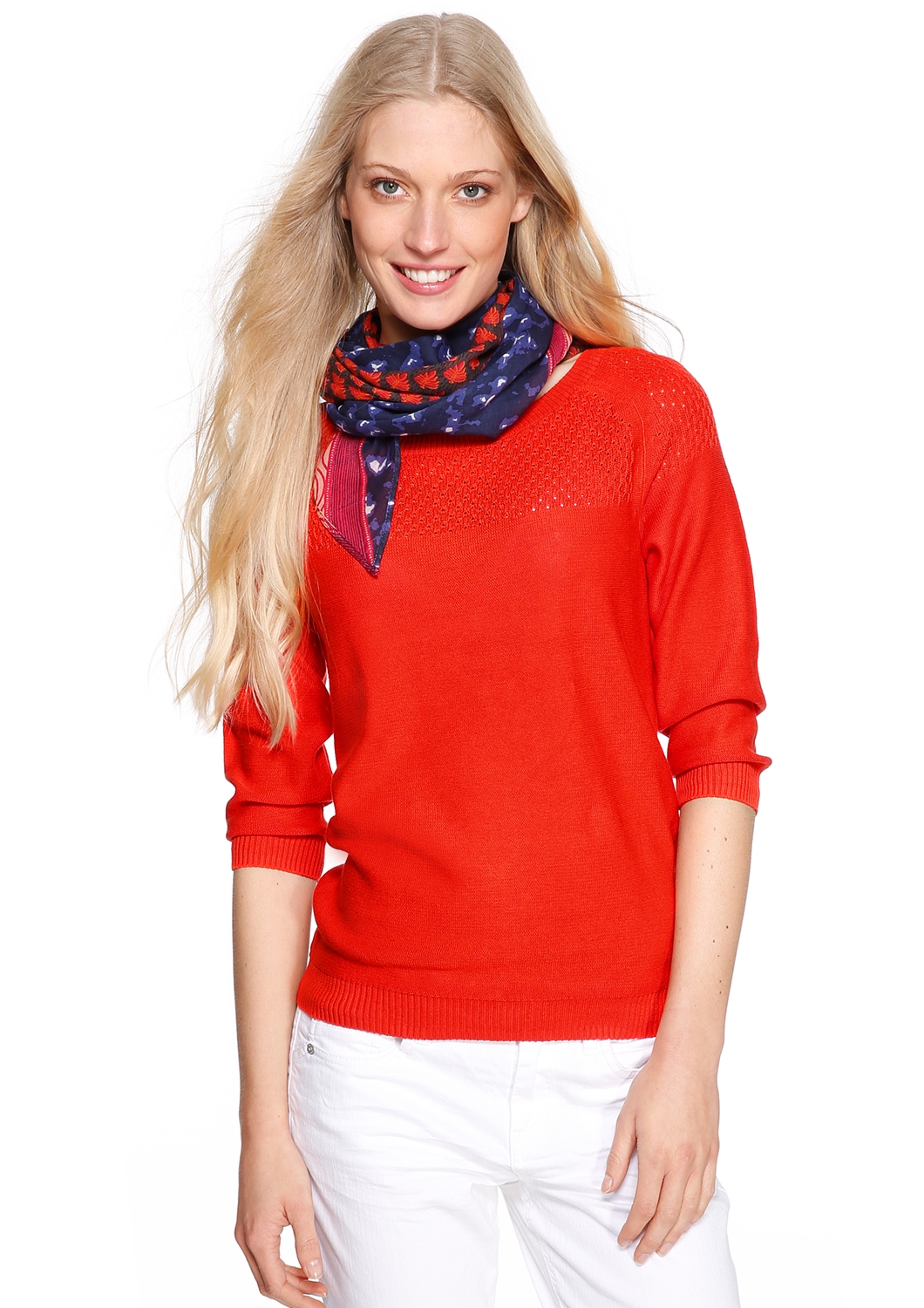 Pullover mit 3/4-Arm