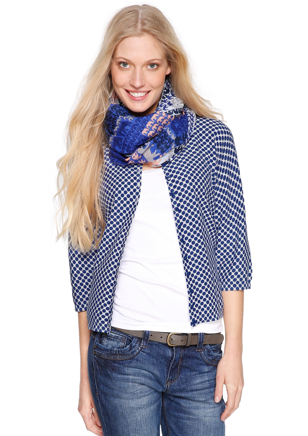 Cardigan mit 3/4-Arm