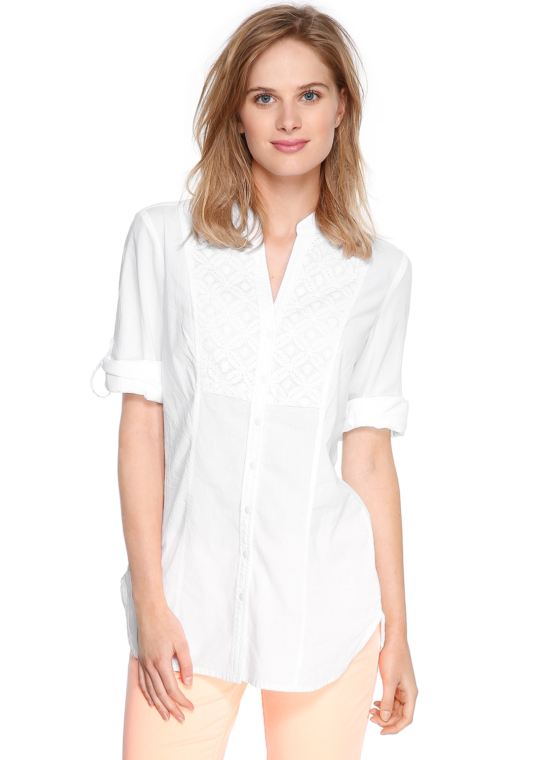 Bluse mit 3/4-Arm