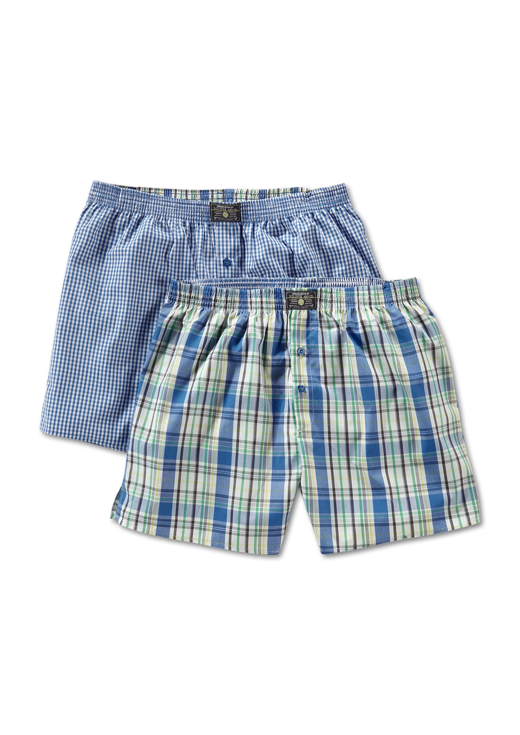 2er Pack Boxershorts mit Eingriff