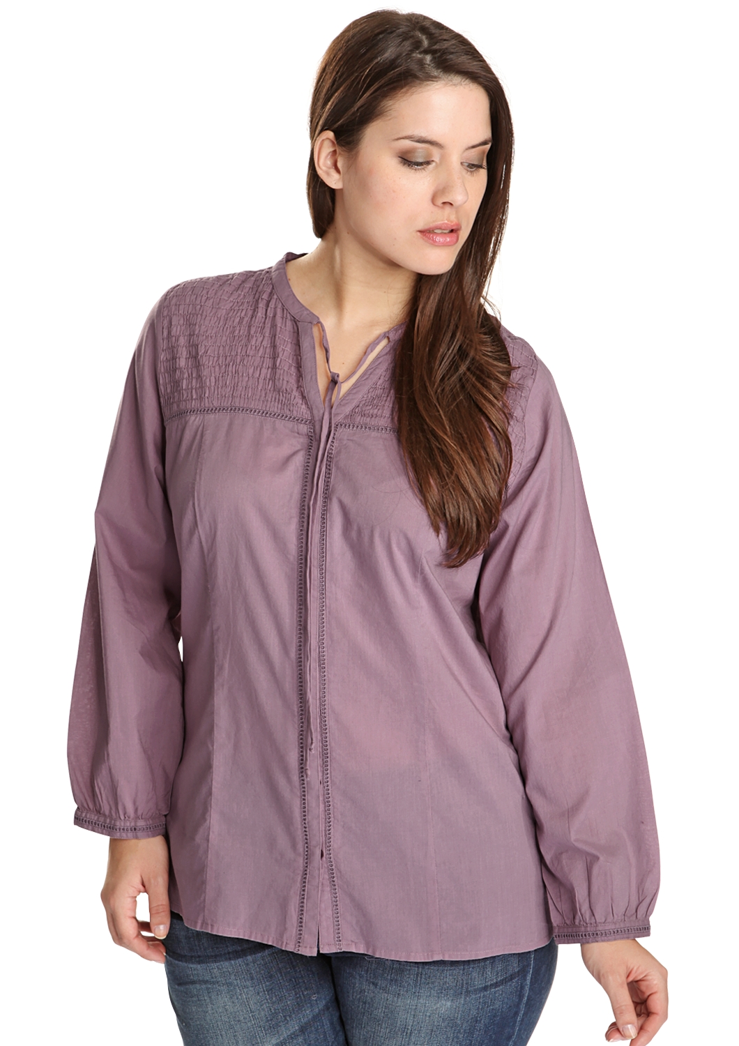 Baumwollbluse
