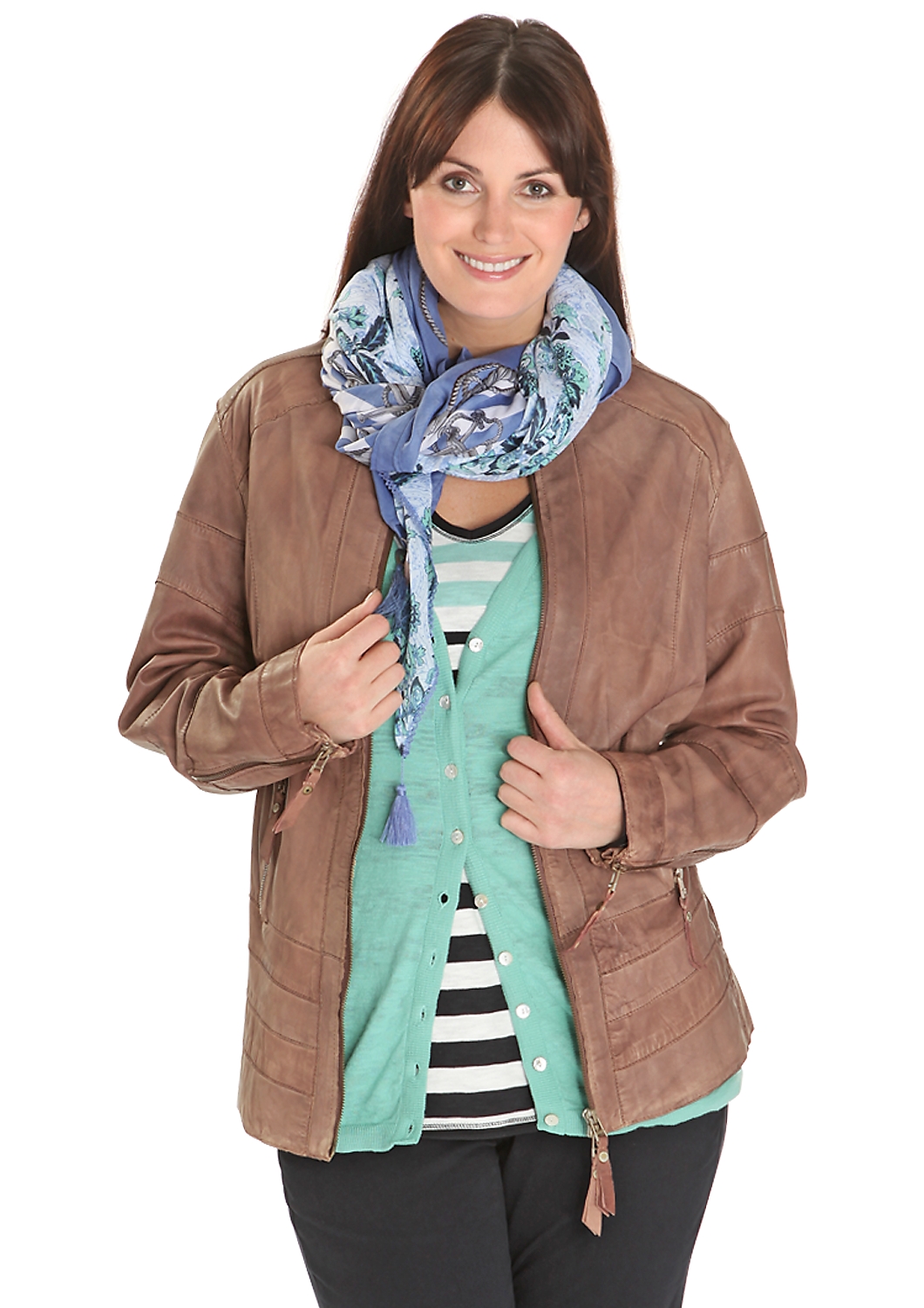 Lederjacke