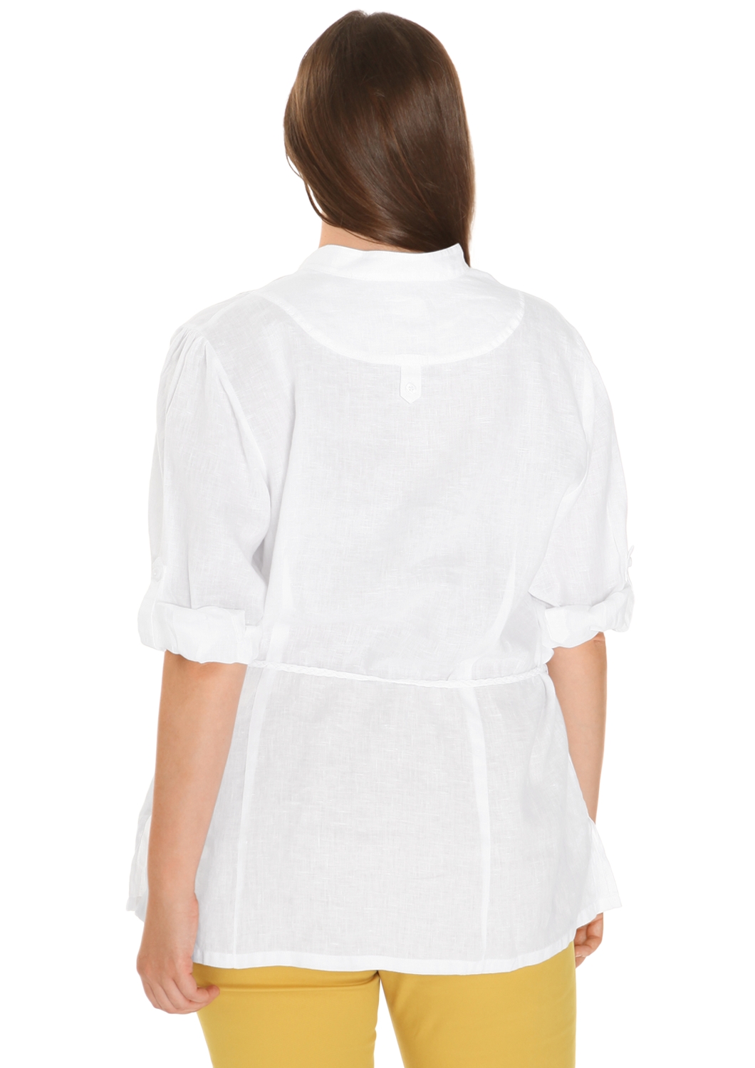 Leinen-Bluse
