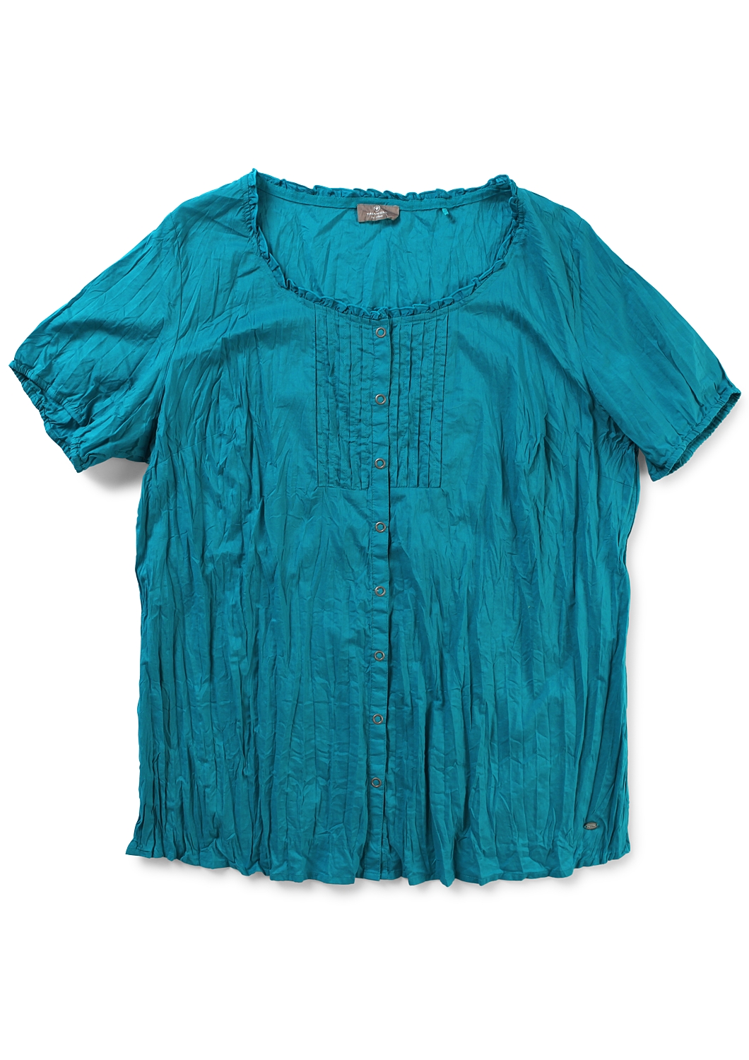 Crinkle-Bluse