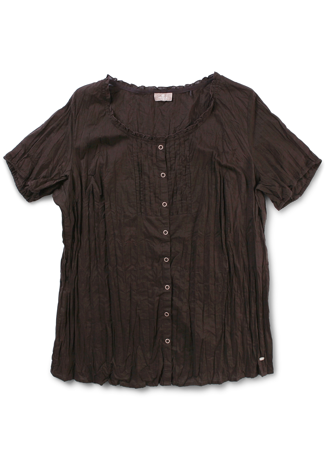 Crinkle-Bluse