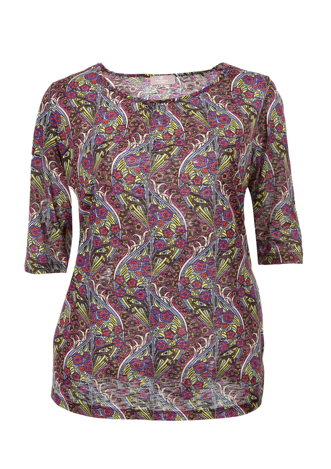 Shirt met 3/4-mouwen