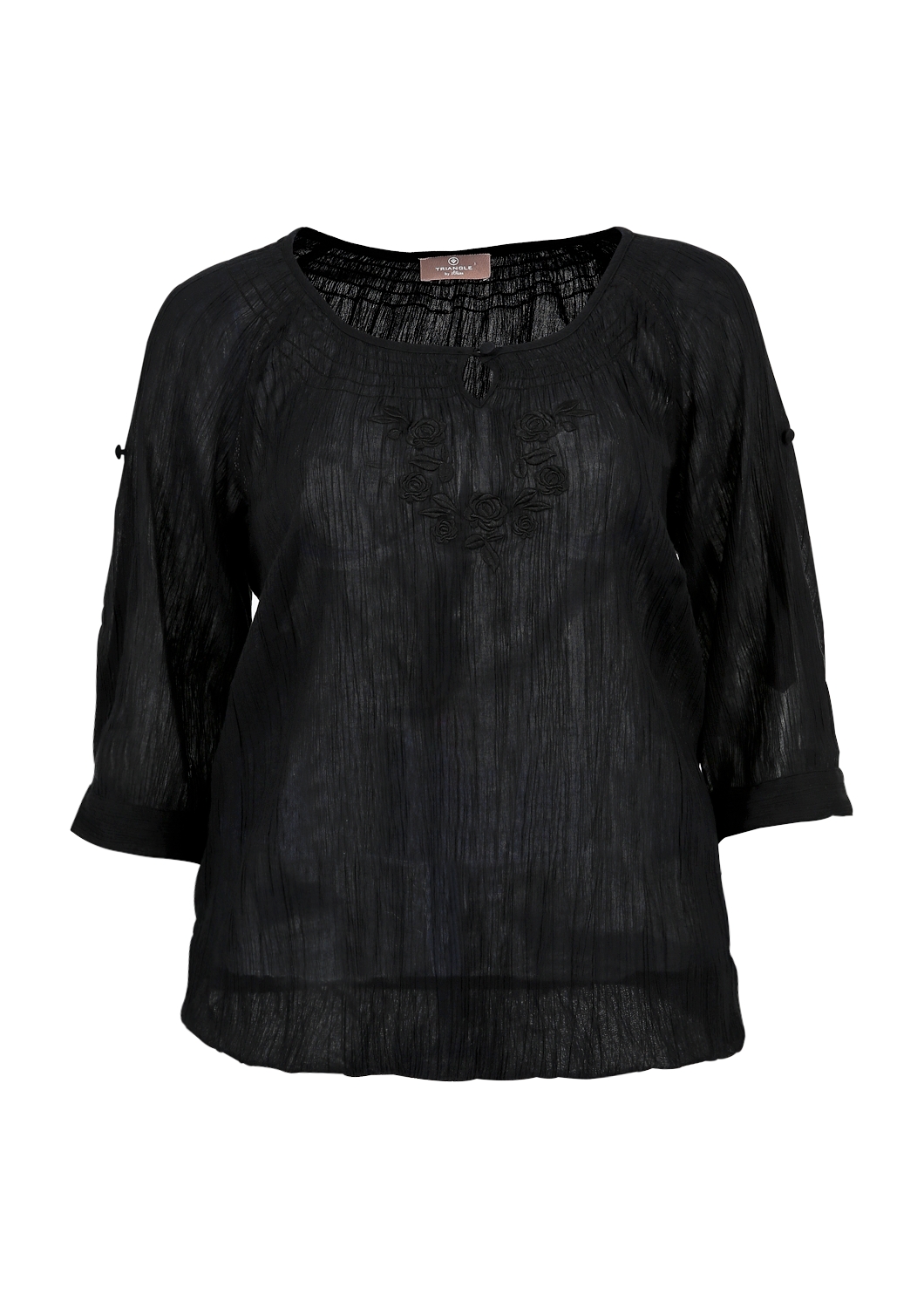 Bluse mit 3/4-Arm