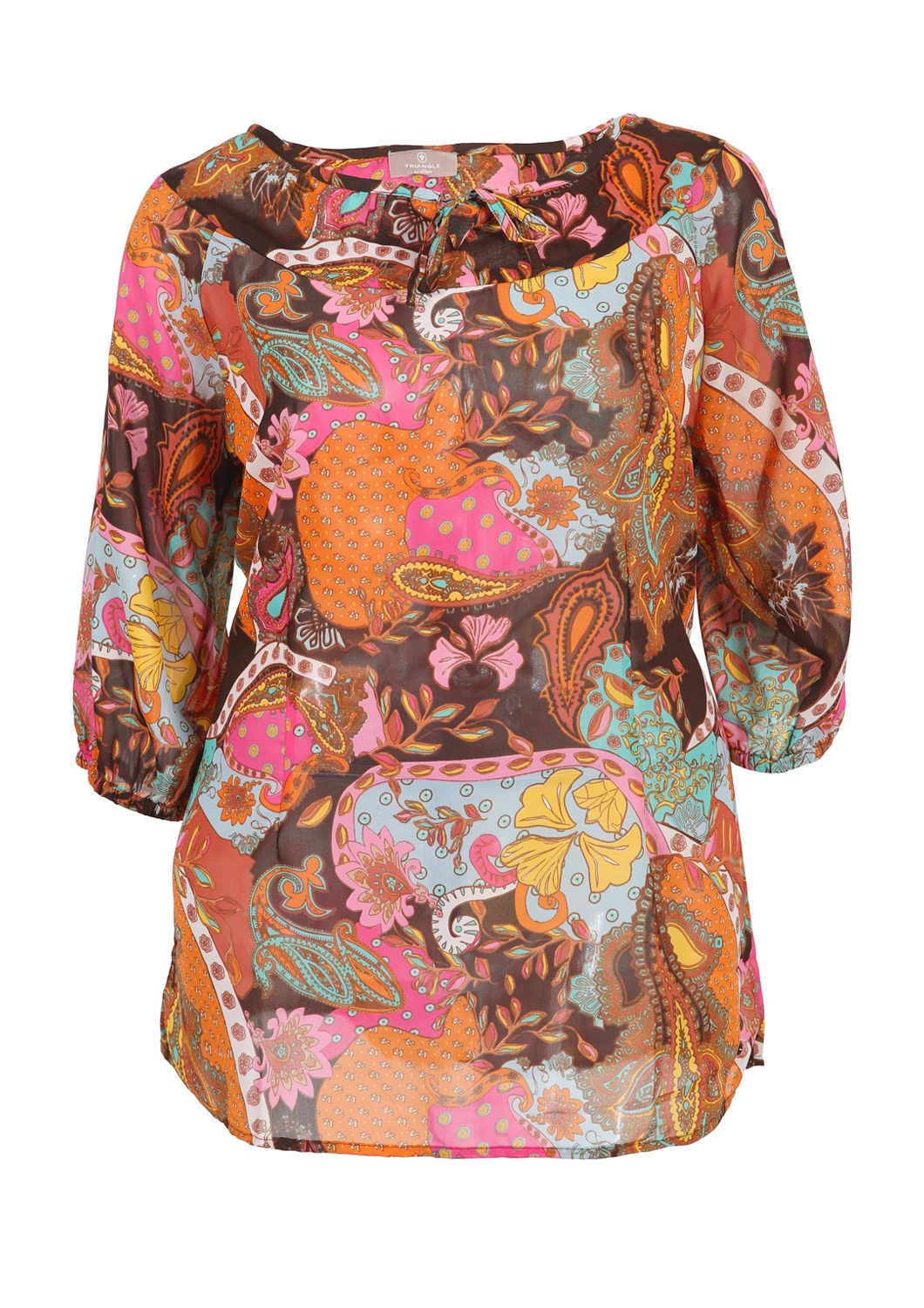 Bluse mit 3/4-Arm