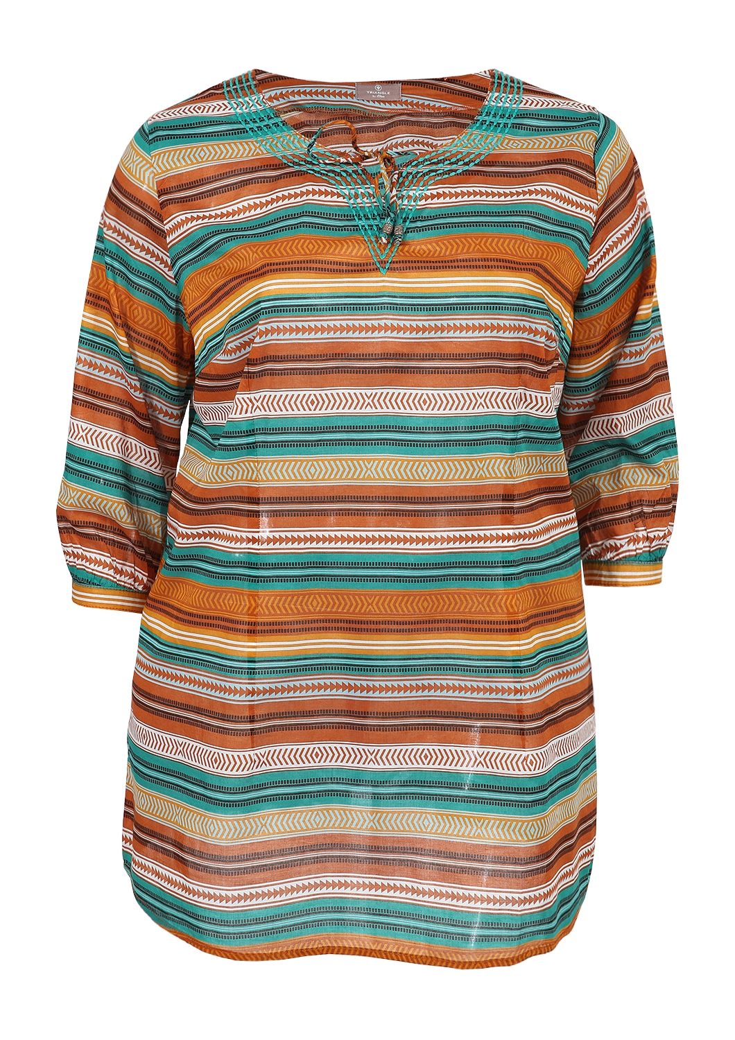 Bluse mit 3/4-Arm