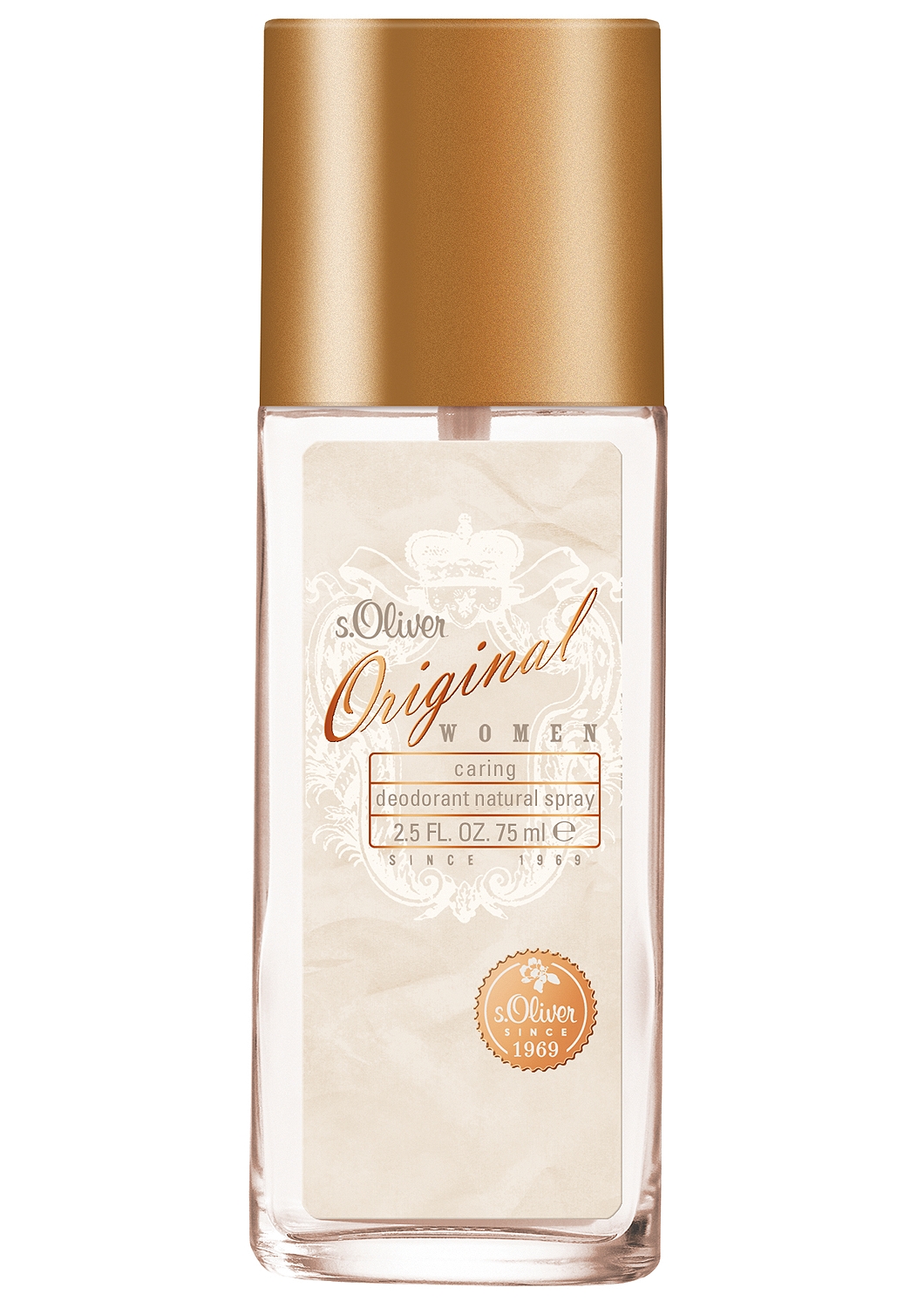s.Oliver ORIGINAL women Caring Deodorant Natural Spray 75 ml