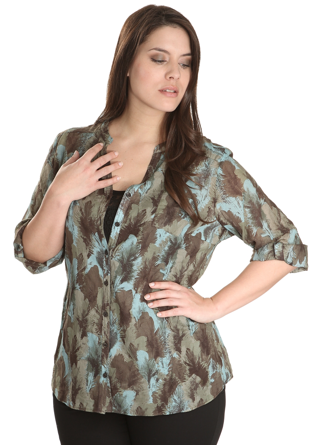 Baumwollbluse