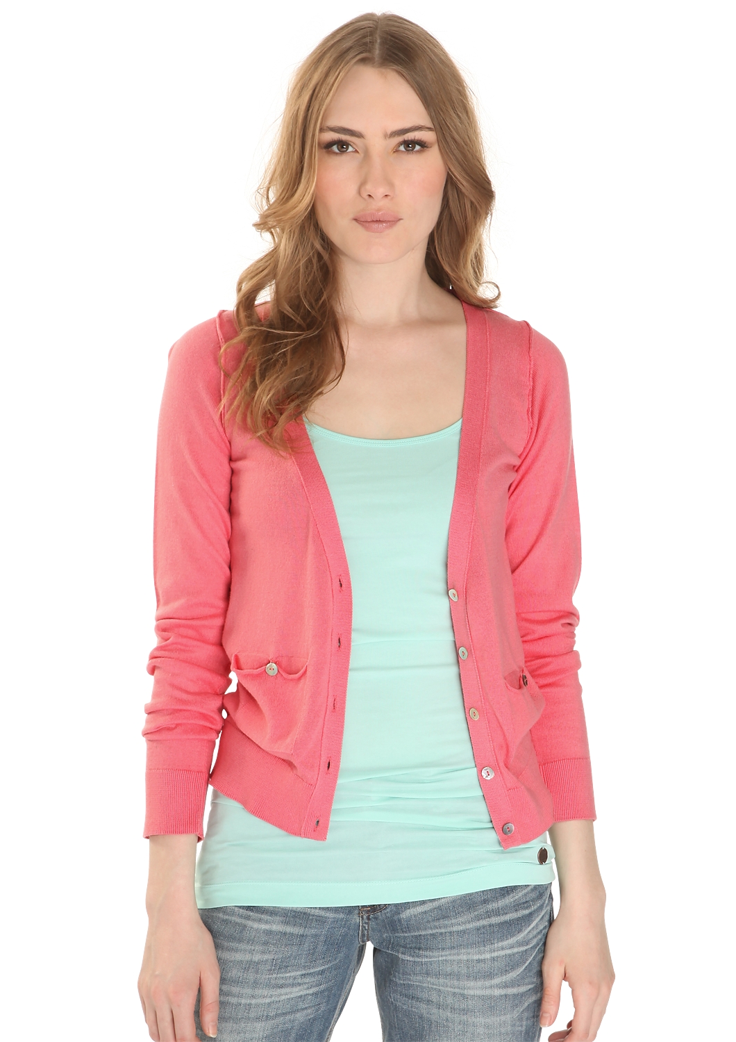 Feinstrickjacke