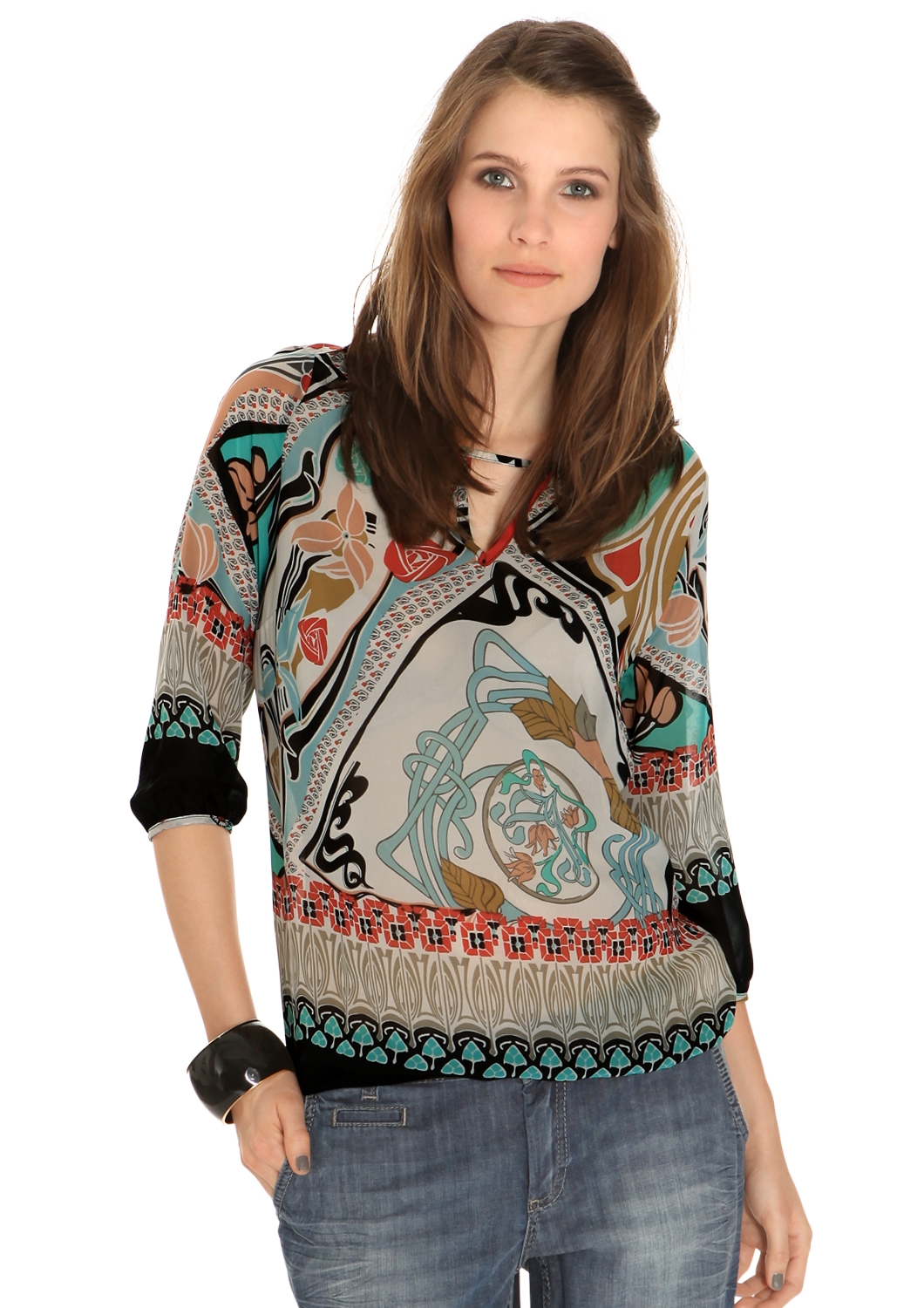 BLOUSE 3/4 SLEEVE
