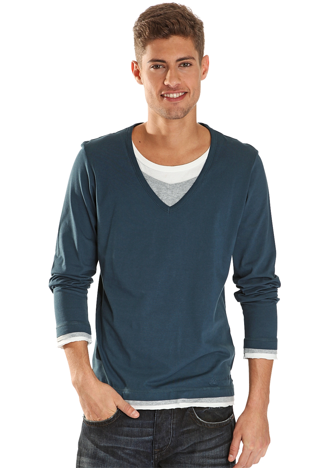 Double-Layer-Shirt