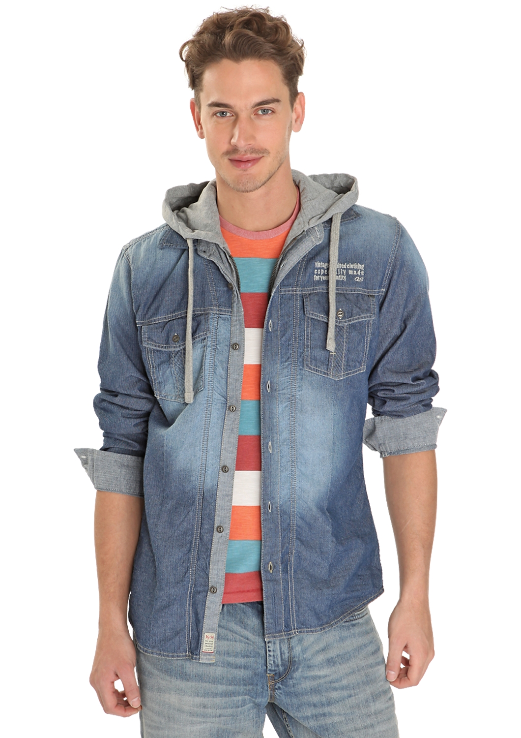 Jeanshemd - Extra Slim Fit Preisvergleich