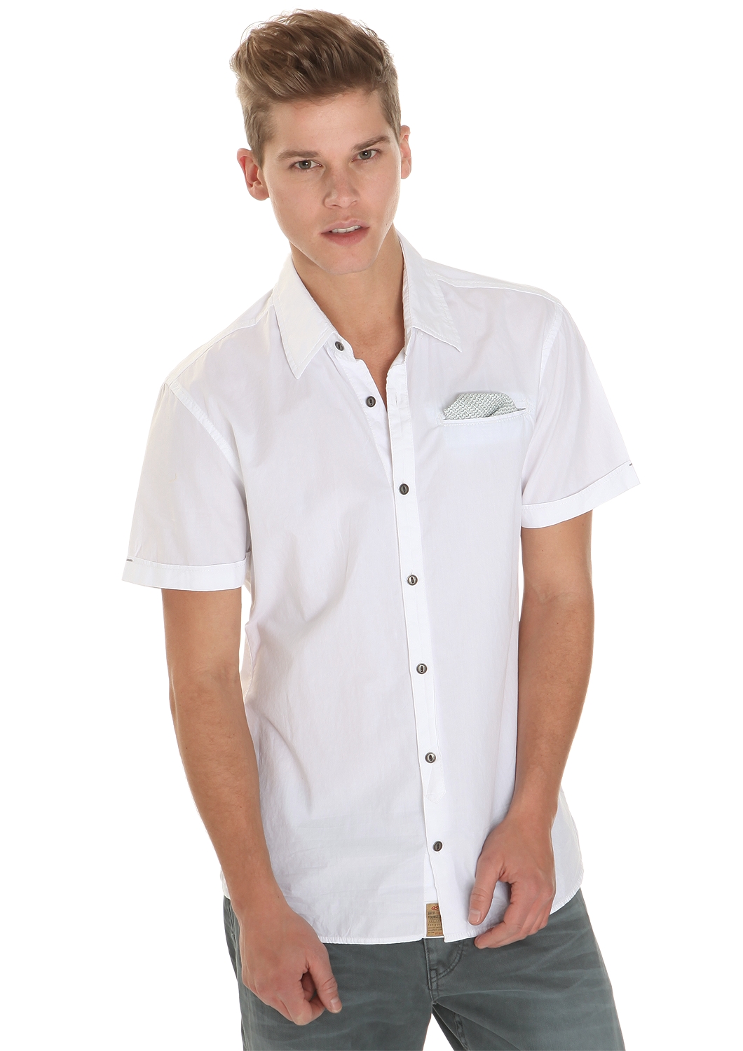 Kurzarmhemd, Extra Slim Fit