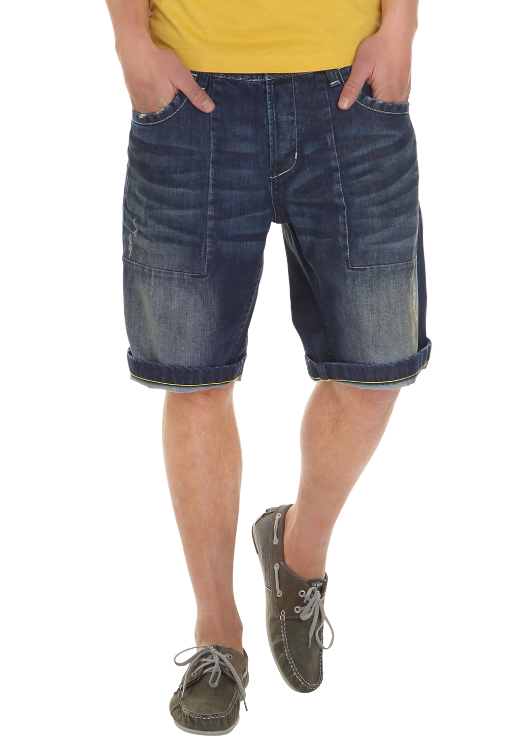 Jeans-Bermuda