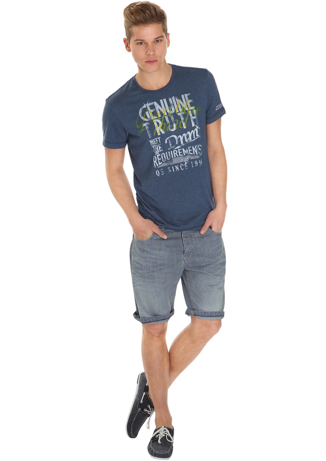 Jeans-Bermuda