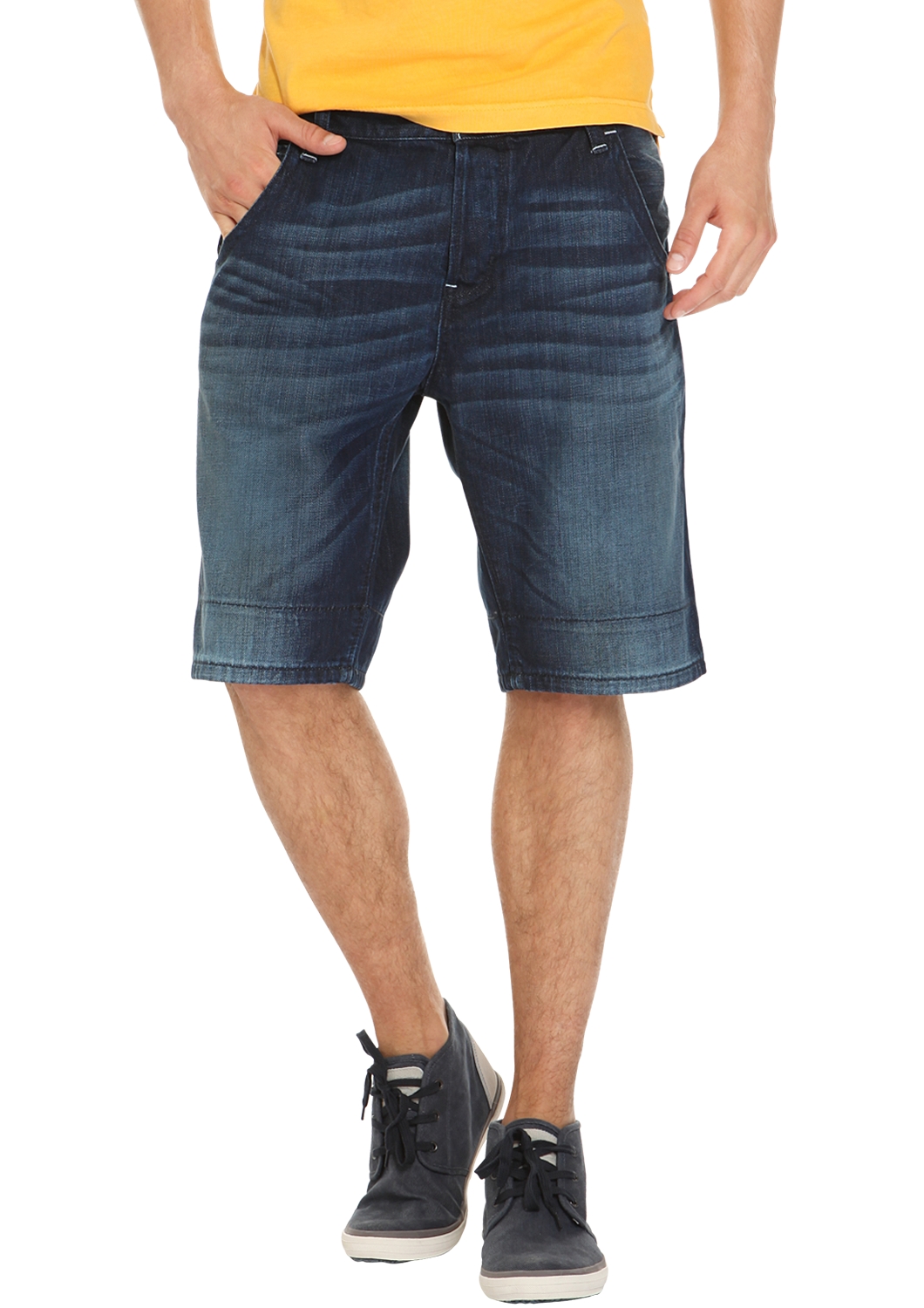 Jeans-Bermuda
