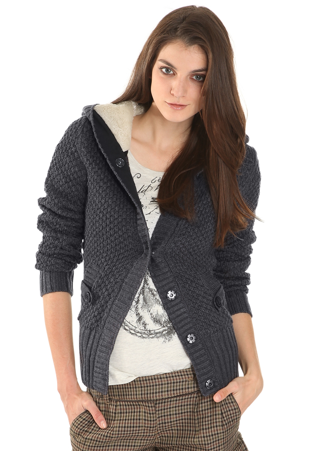 Gebreid vest