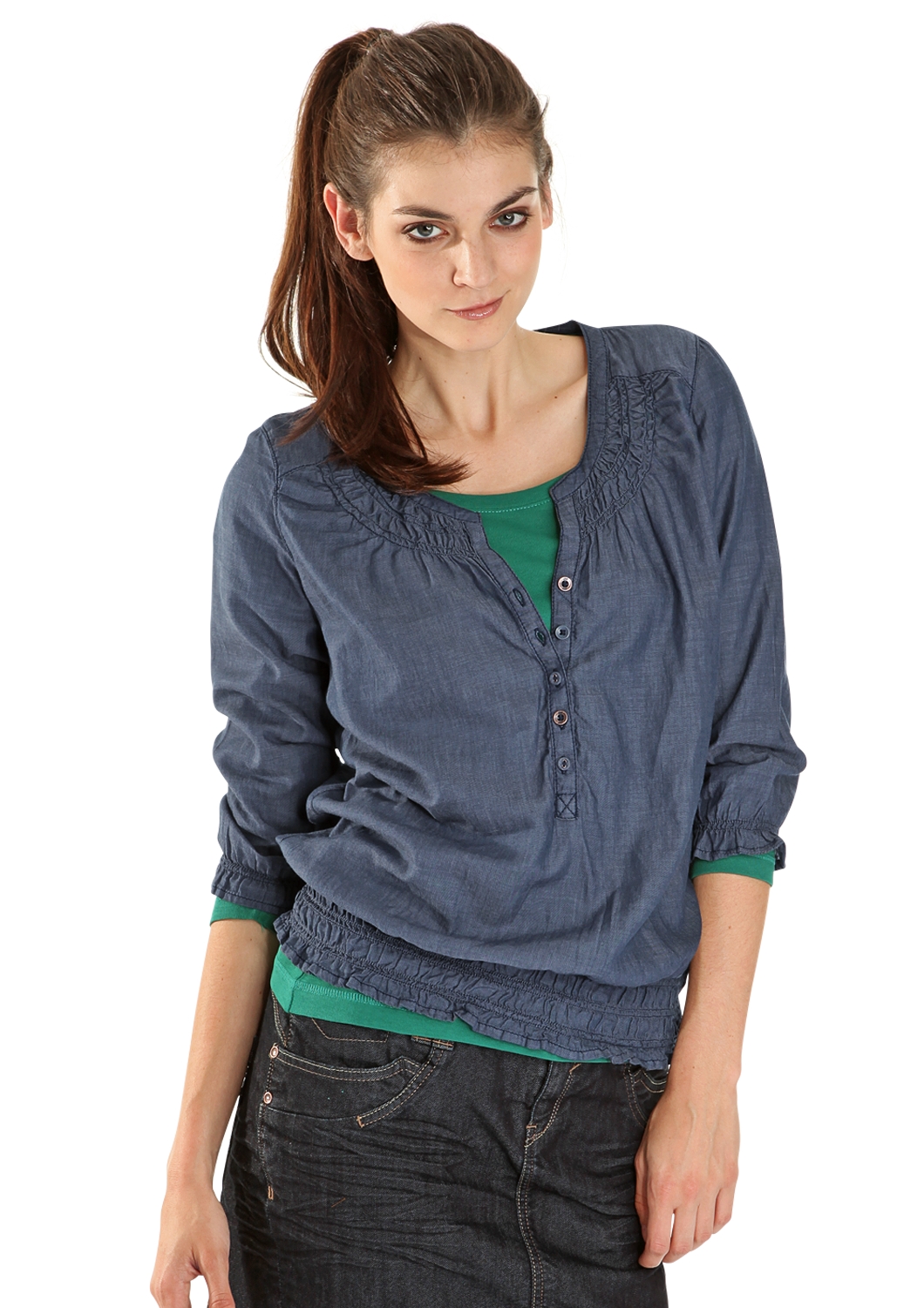 3/4-Bluse