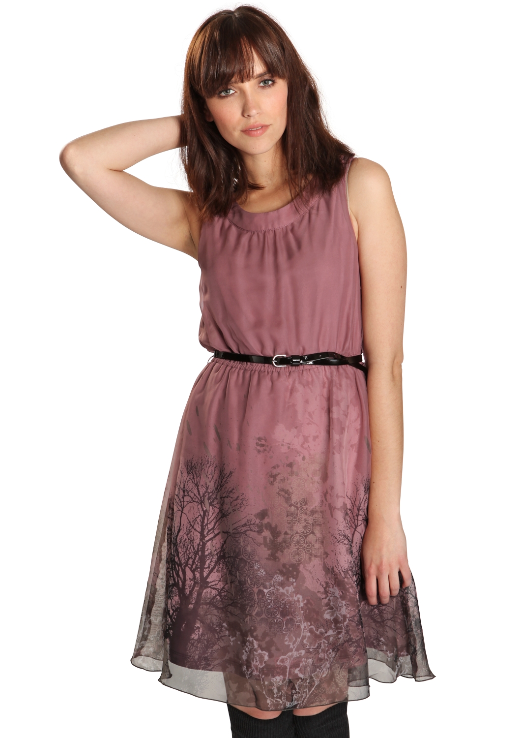 Chiffonkleid