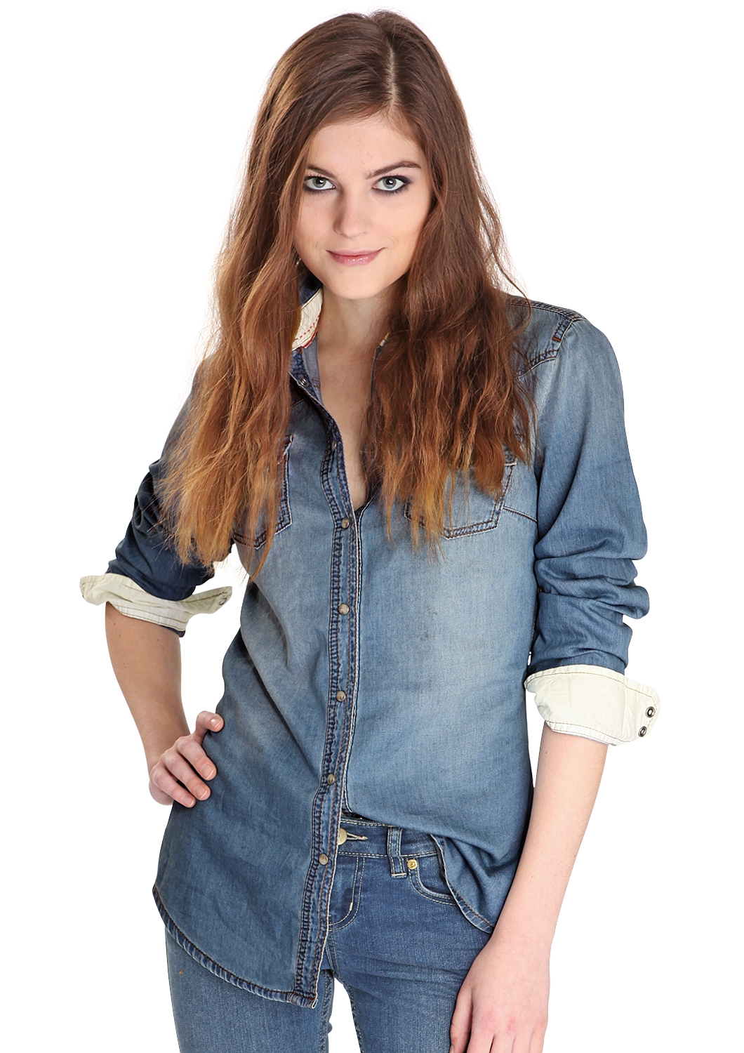 Jeansblouse