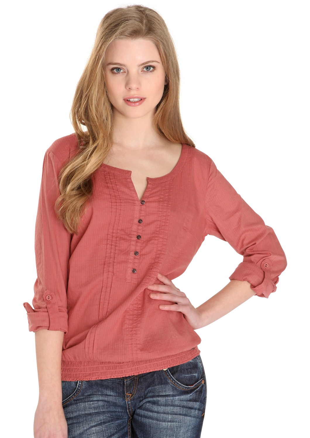 Strukturbluse