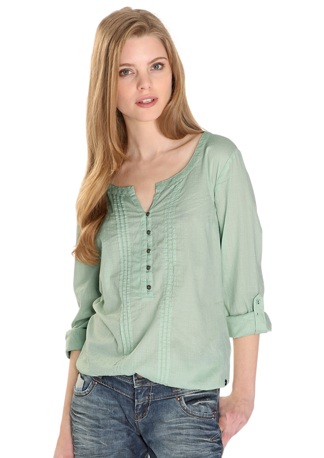 Strukturbluse