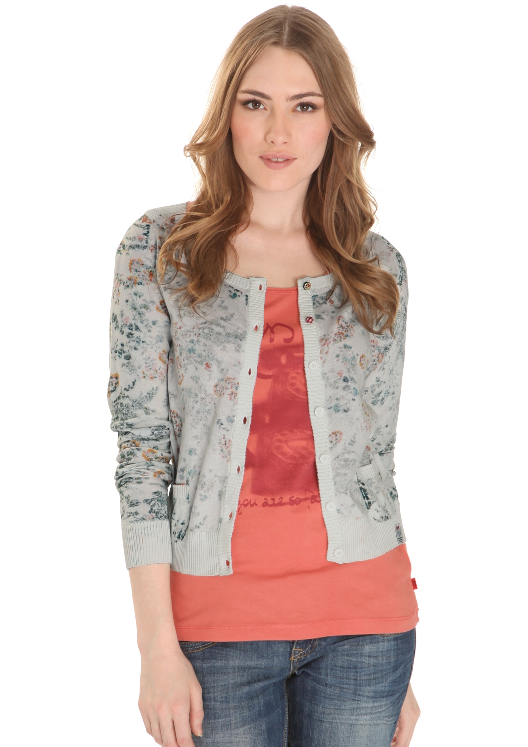Feinstrickjacke